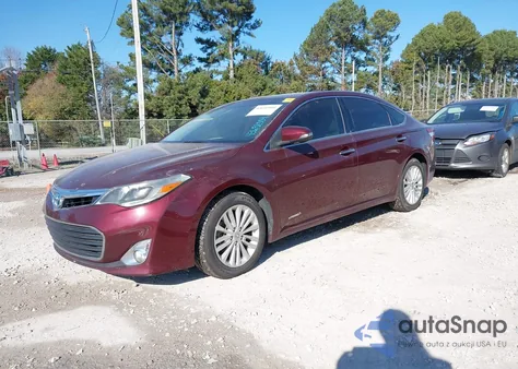 2013 Toyota Avalon Hybrid Limited z USA, uszkodzony, nr VIN 4T1BD1EB7DU015571